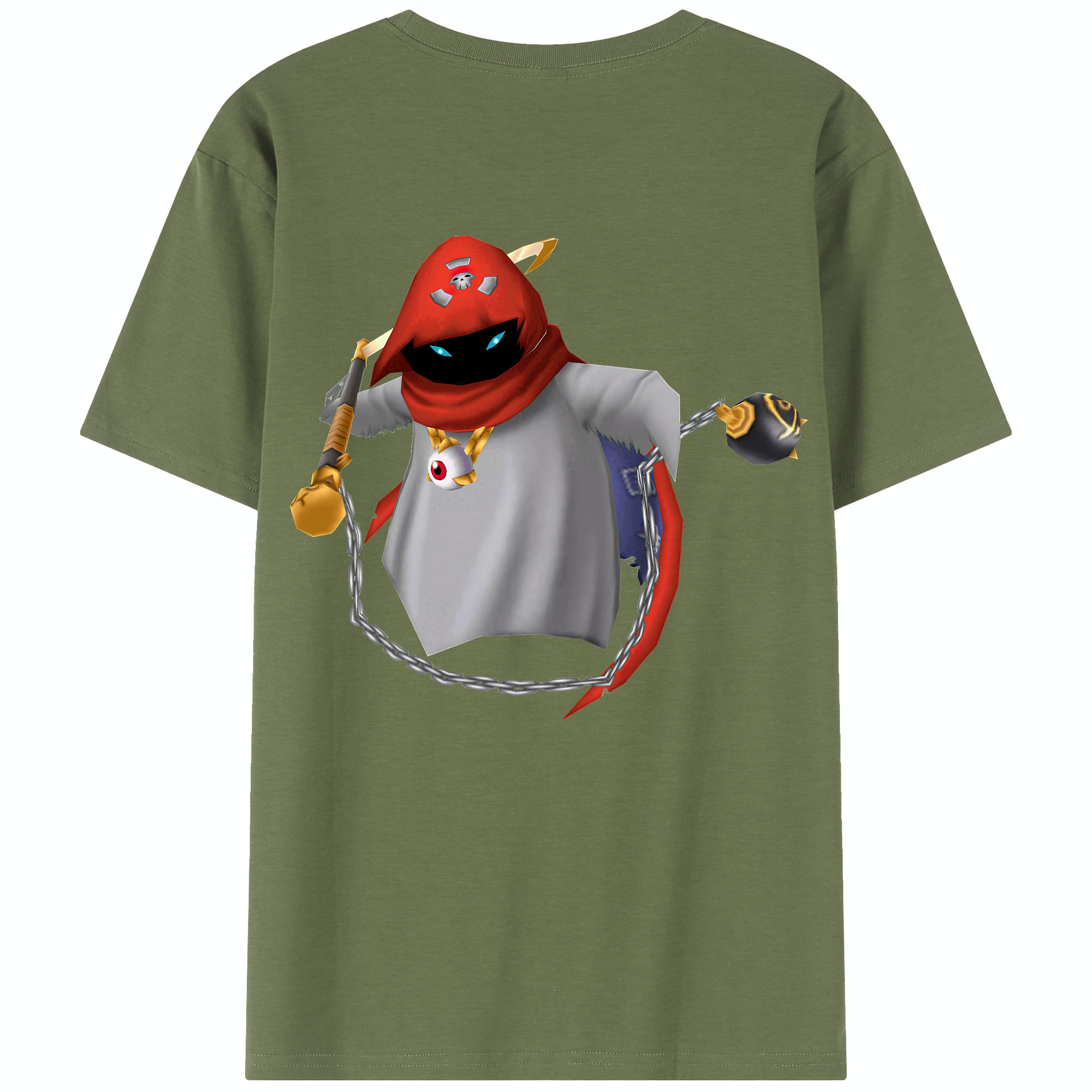 （画像用） Digimon デジタルモンスター/デジモン 綿100％半袖Tシャツ（背面プリント）
